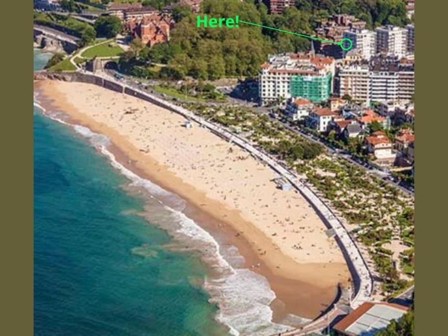 Apartamento A 5Min De La Playa De Ondarreta San Sebastian Ngoại thất bức ảnh